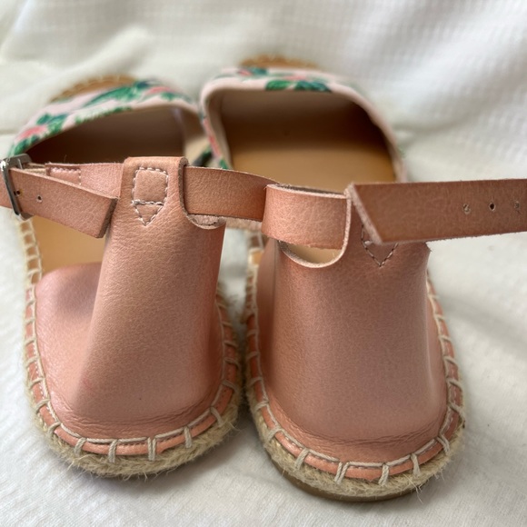 Sold…Tropical Print Sandals Palm Trees - Picture 6 of 6